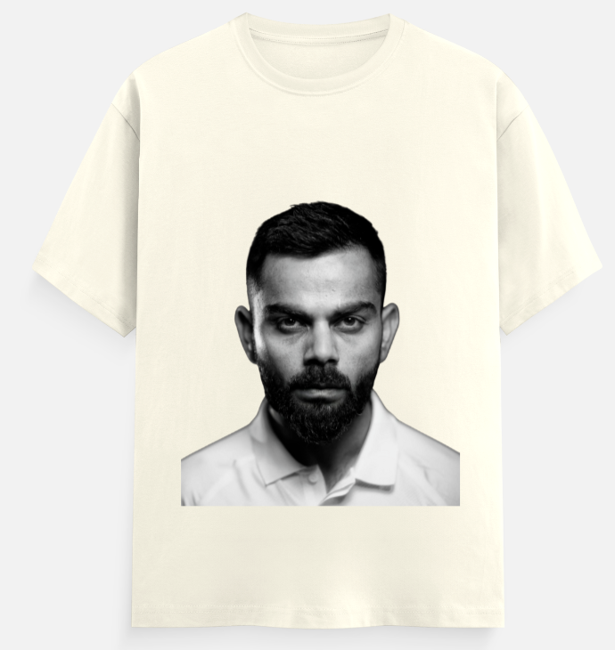 Virat Kohli Graphic Print T-Shirt HOUSE OF MAGNETIC
