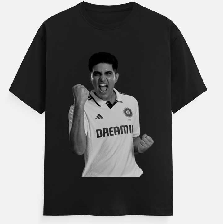 Shubman Gill Celebration T-Shirt HOUSE OF MAGNETIC