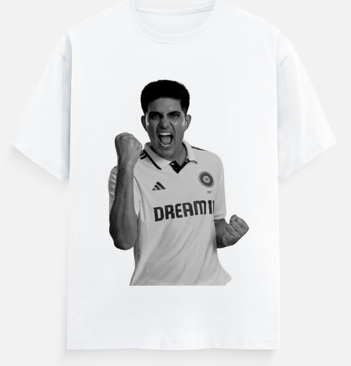 Shubman Gill Celebration T-Shirt HOUSE OF MAGNETIC