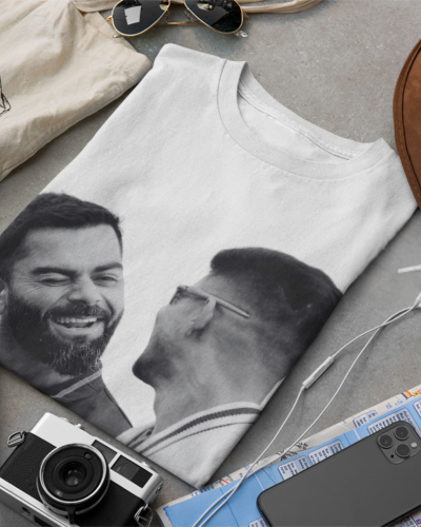 Virat Kohli & Shubman Gill Fan Edition Graphic T-Shirt HOUSE OF MAGNETIC