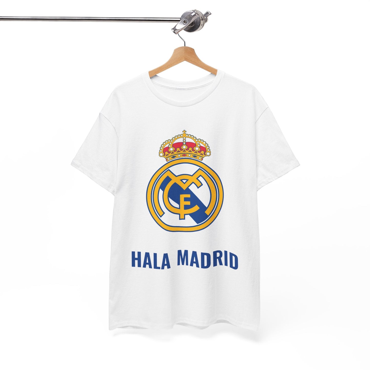 Hala Madrid T-Shirt – Premium Cotton Unisex Fan Tee | DTF Print | House of Magnetic (S–5XL) HOUSE OF MAGNETIC