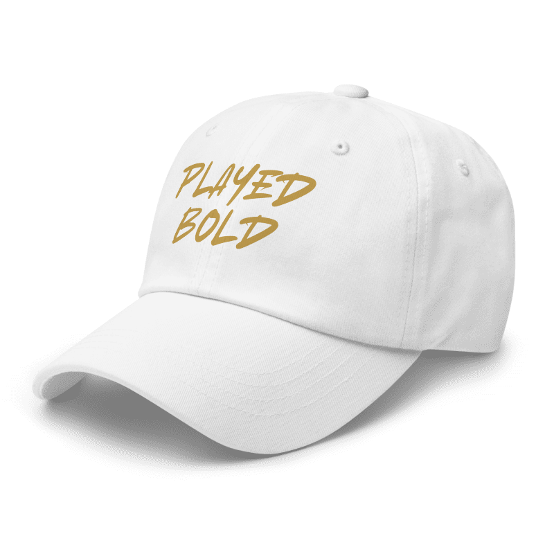 Played Bold RCB Cap – IPL 2025 Inspired | Cricket Fan Cap | Unisex Adjustable | House of Magnetic HOUSE OF MAGNETIC