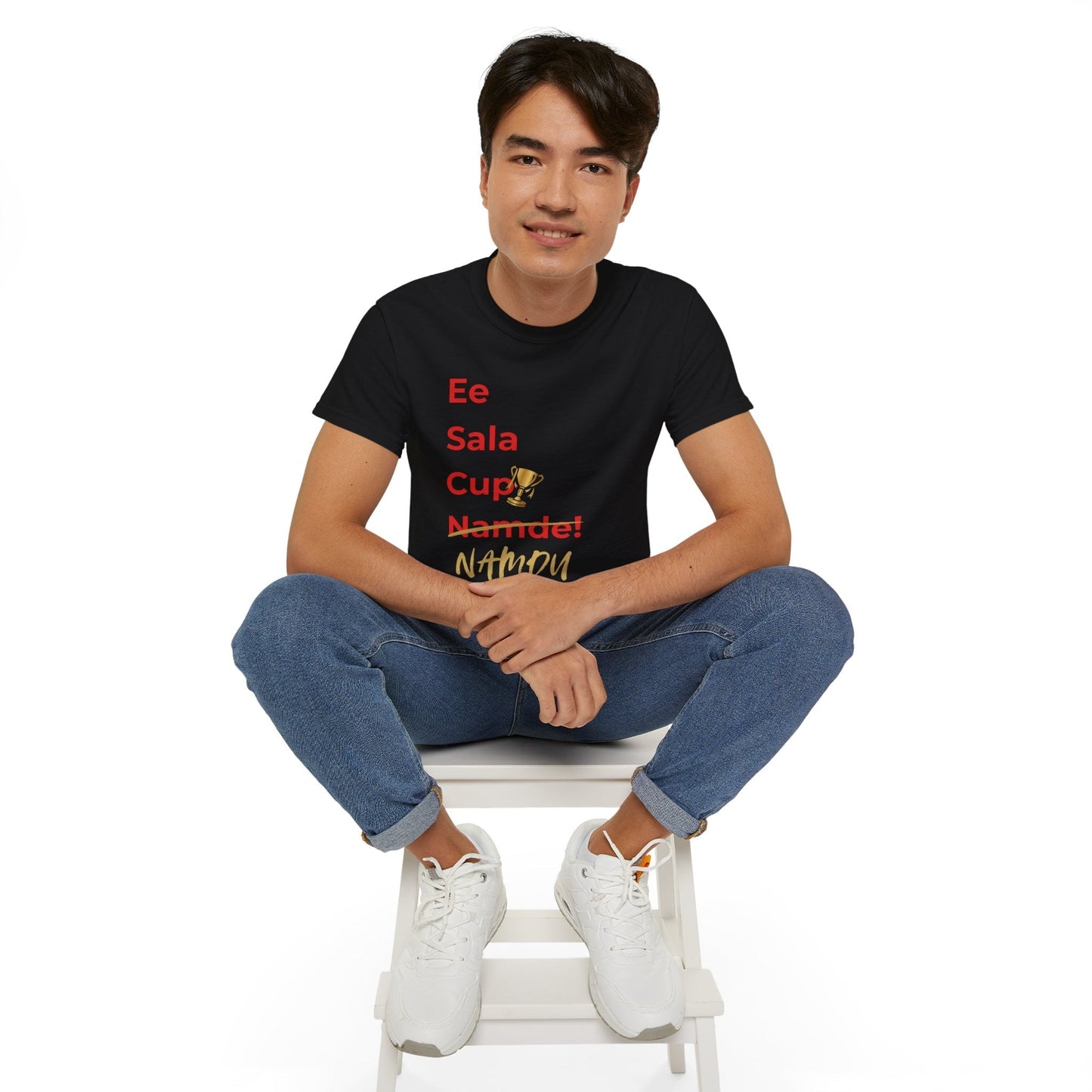RCB Champions 2025 T-Shirt – Ee Sala Cup NAMDU Fan Tee | 100% Cotton Unisex Crew Houseofmagnetic