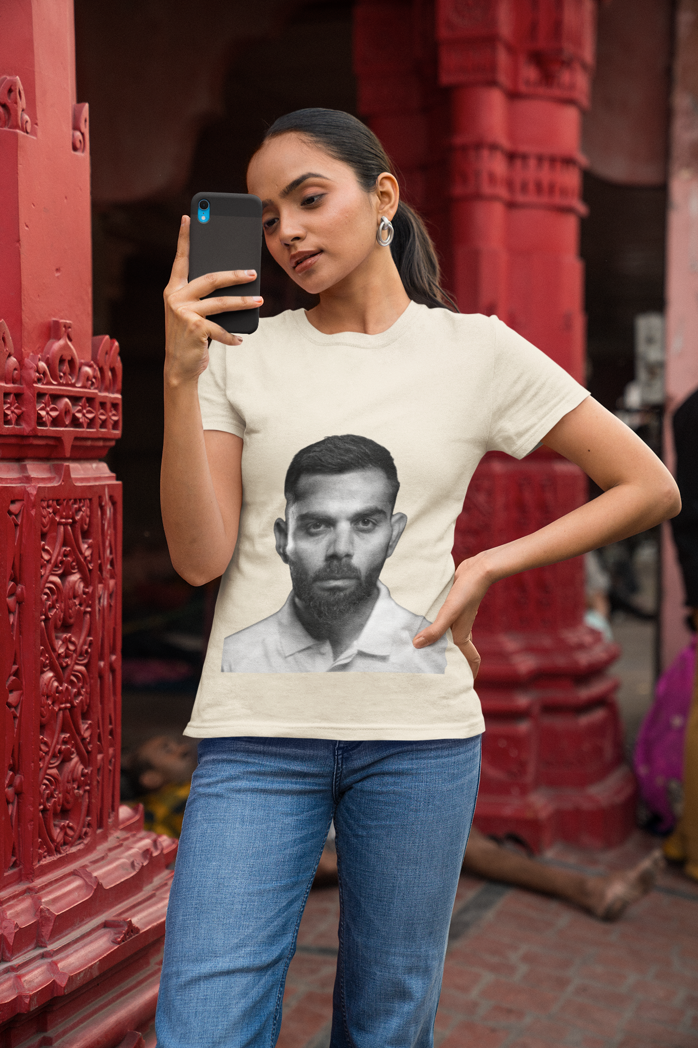 Virat Kohli Graphic Print T-Shirt HOUSE OF MAGNETIC