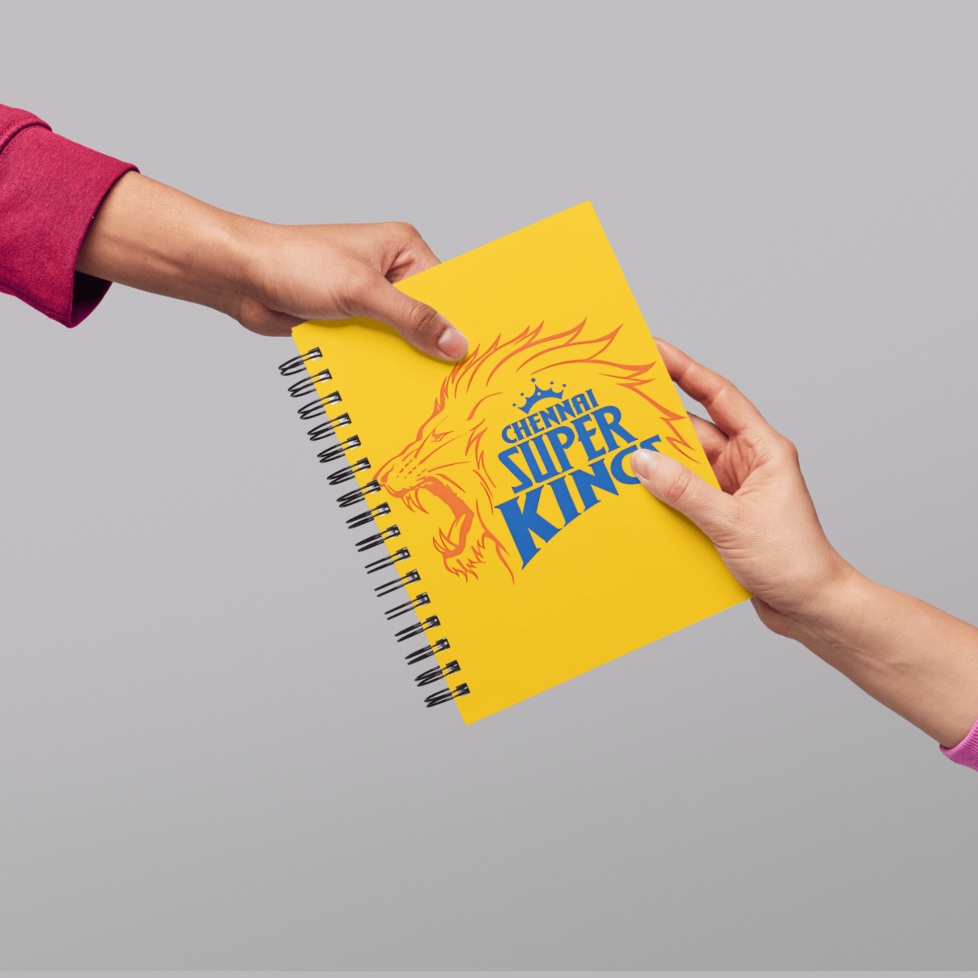 Whistle Podu Notebook – Chennai Super Kings Edition 🦁💛 Houseofmagnetic