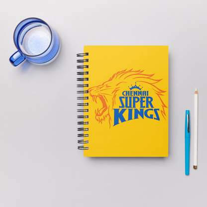 Whistle Podu Notebook – Chennai Super Kings Edition 🦁💛 Houseofmagnetic