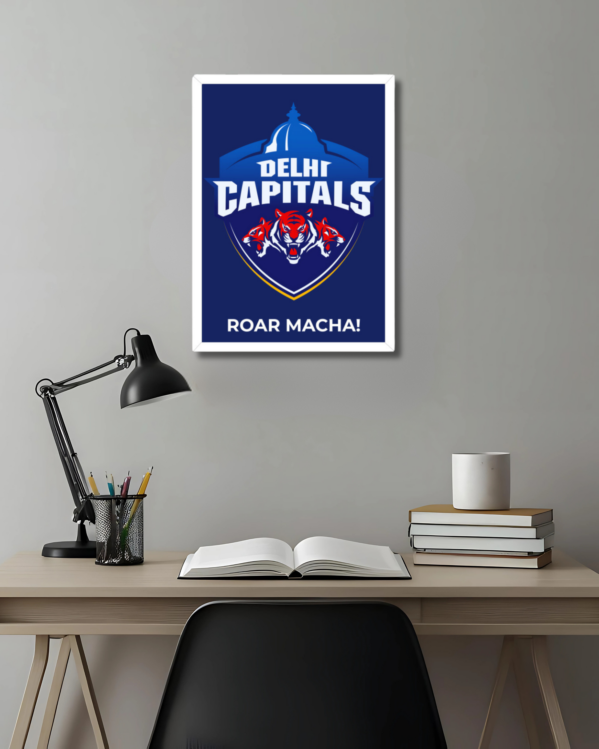 Delhi Capitals Poster Houseofmagnetic