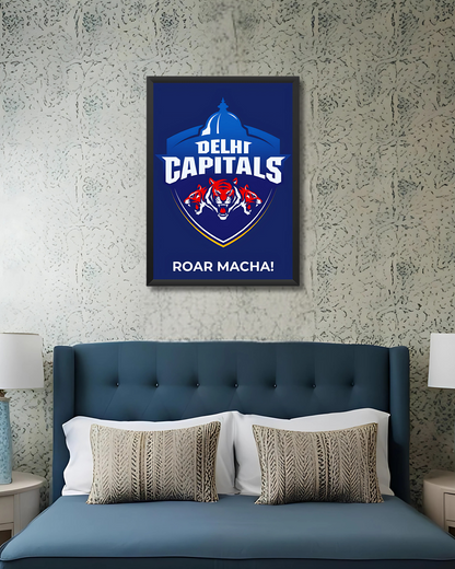 Delhi Capitals Poster Houseofmagnetic
