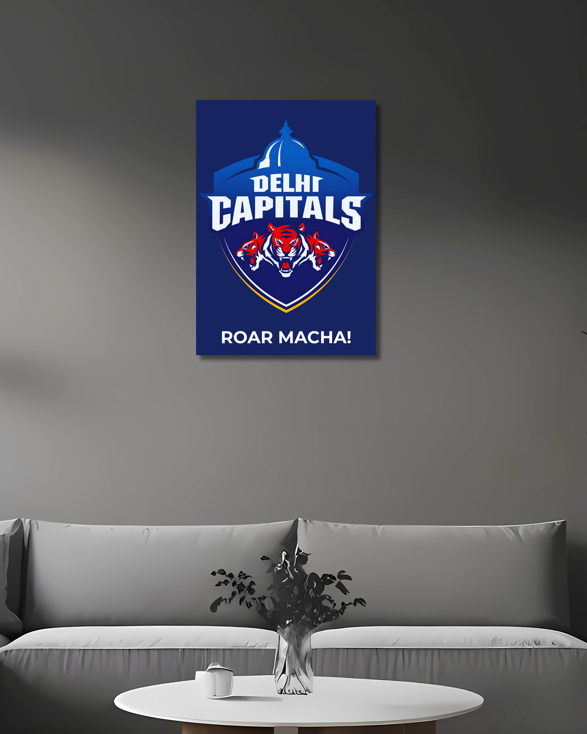 Delhi Capitals Poster Houseofmagnetic