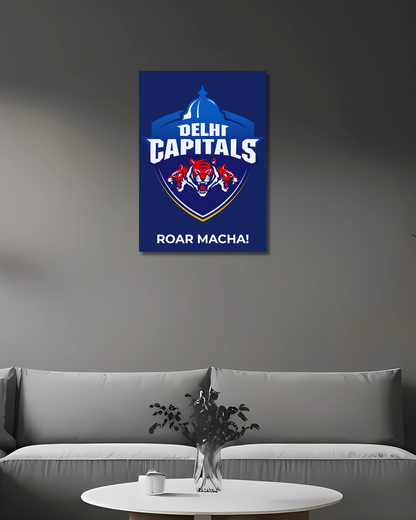 Delhi Capitals Poster Houseofmagnetic