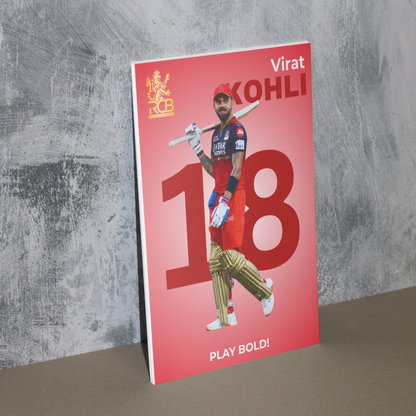 RCB Virat Kohli Fan Combo Pack Houseofmagnetic
