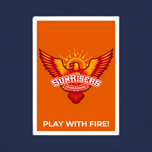 Sunrisers Hyderabad Poster Houseofmagnetic
