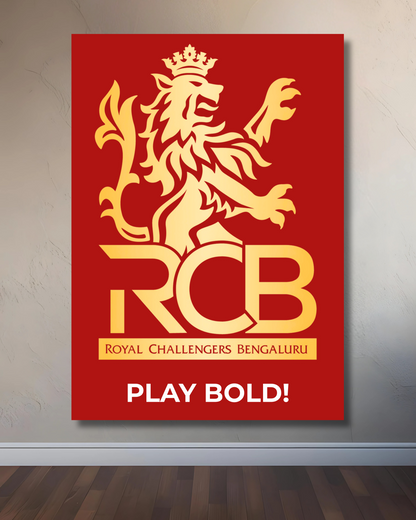 Royal Challengers Bengaluru (RCB) Poster