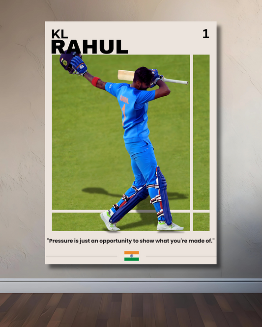 KL Rahul Poster Houseofmagnetic