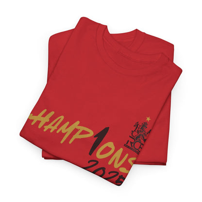 IPL RCB Champion T-Shirt, Red, Soft Cotton, Cricket Fan Jersey, Indian Premier League Houseofmagnetic