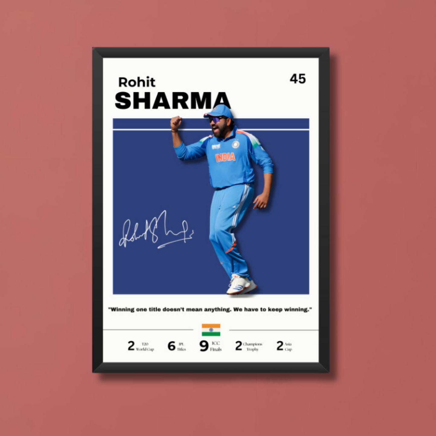 Rohit Sharma Poster