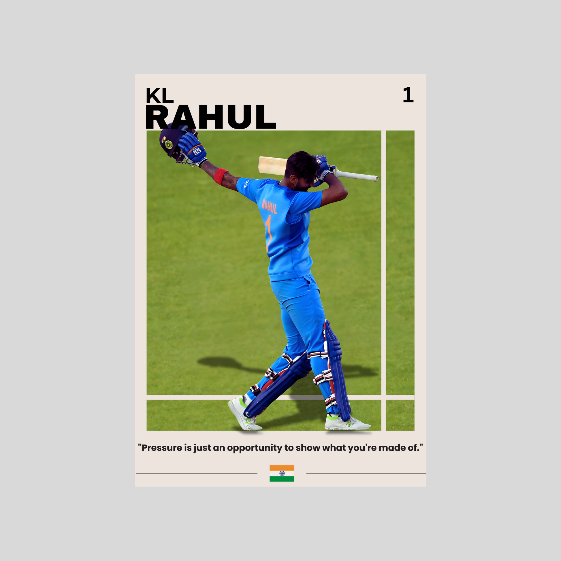 KL Rahul Poster Houseofmagnetic