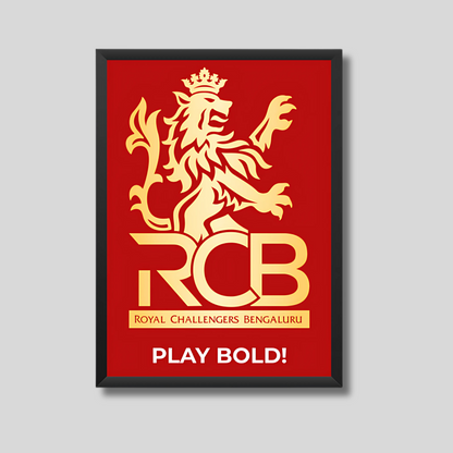 Royal Challengers Bengaluru (RCB) Poster