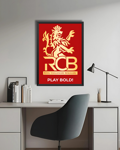 Royal Challengers Bengaluru (RCB) Poster