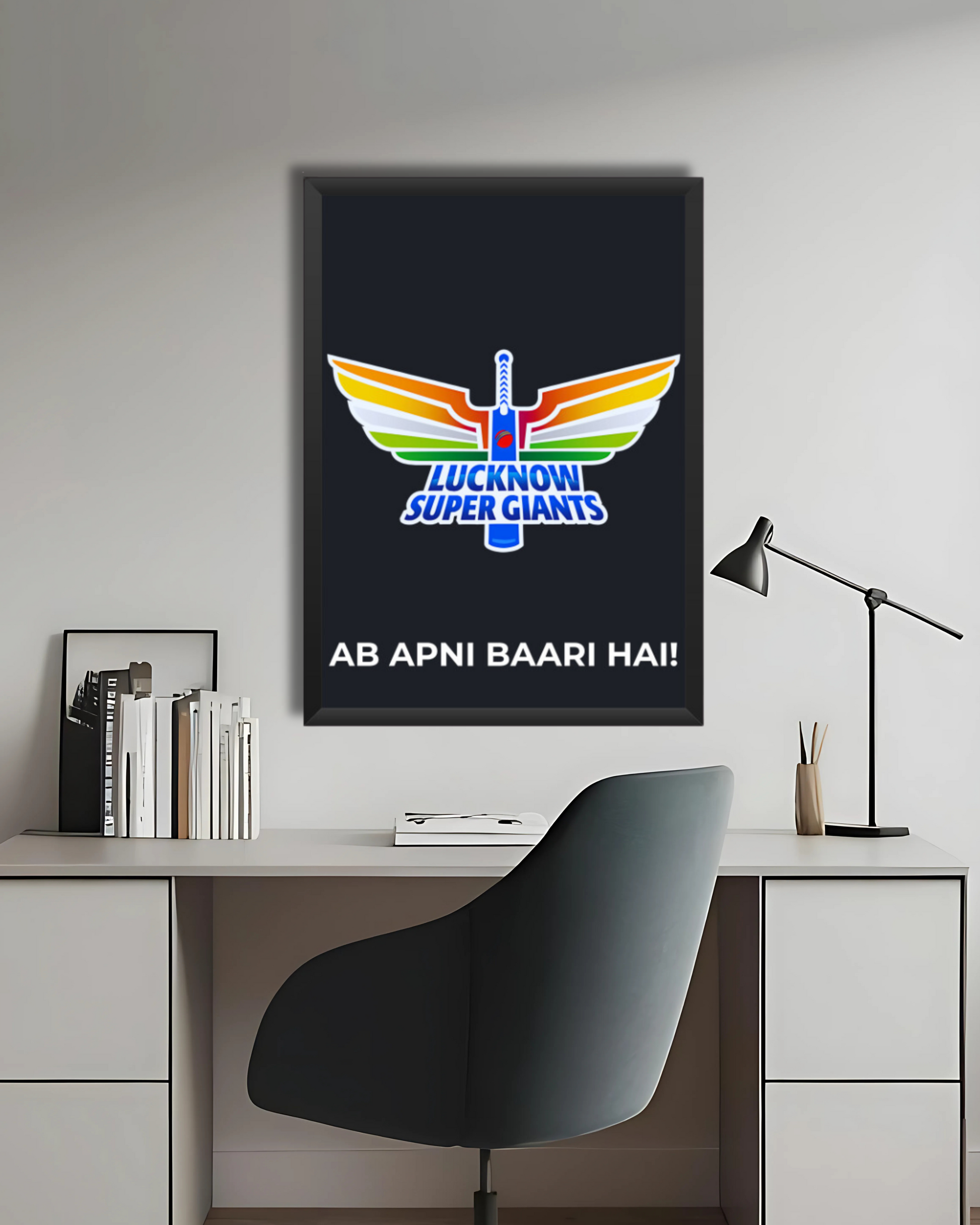 Lucknow Super Giants Poster Houseofmagnetic