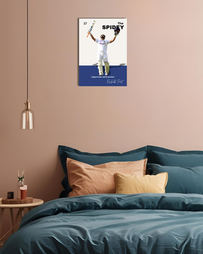 Rishabh Pant Poster Houseofmagnetic