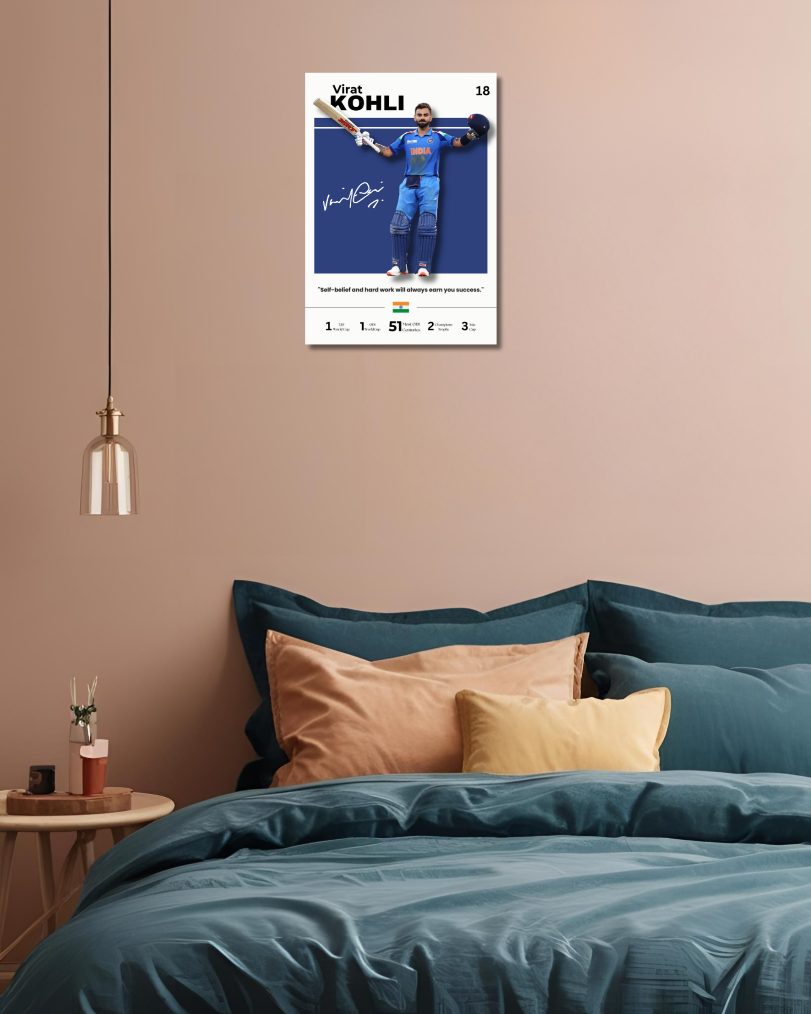 Virat Kohli Poster Houseofmagnetic