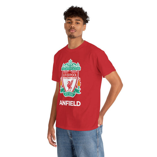 Liverpool Anfield T-Shirt – Premium Cotton DTF Printed Unisex Fan Tee | House of Magnetic (S–5XL) HOUSE OF MAGNETIC