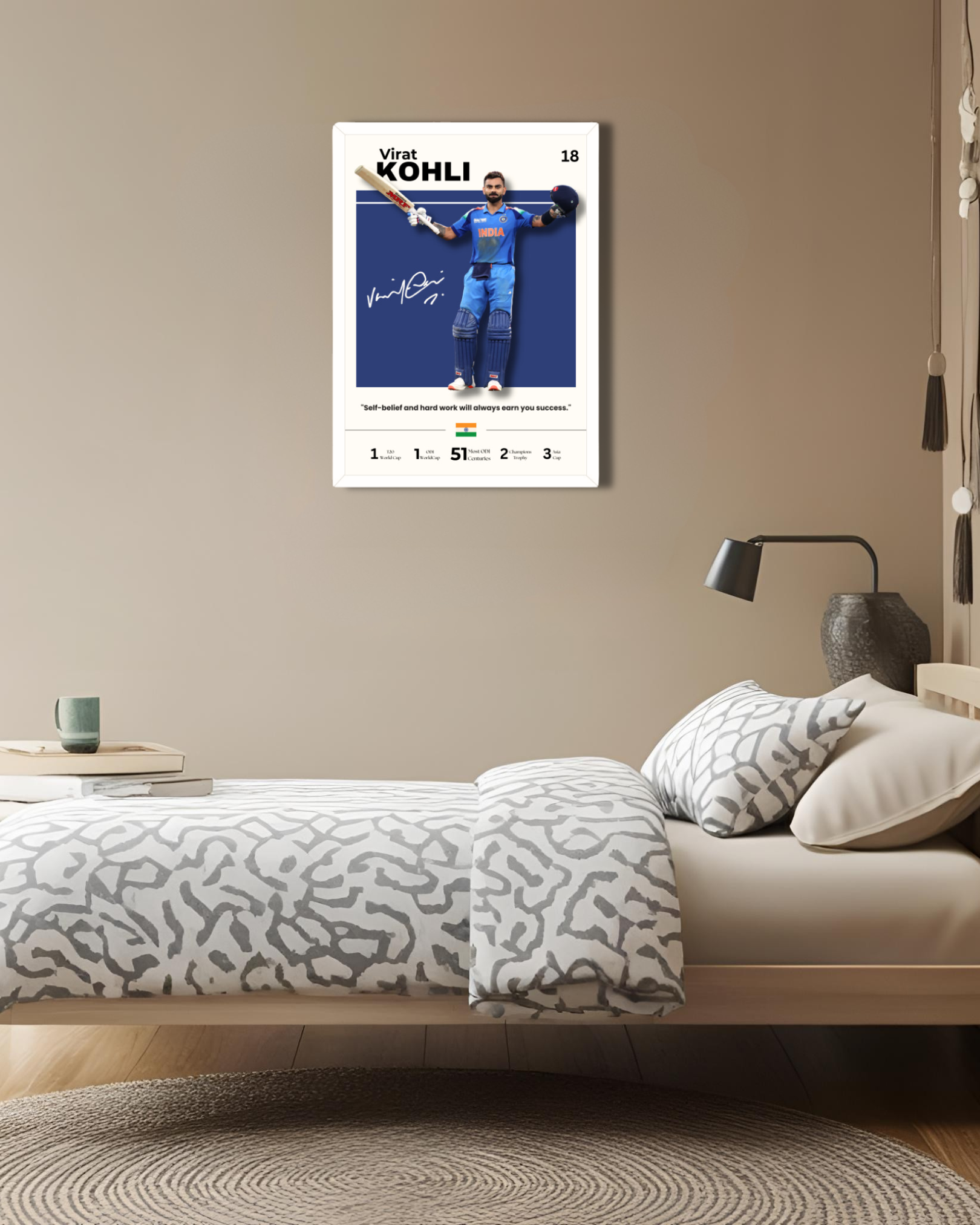 Virat Kohli Poster Houseofmagnetic