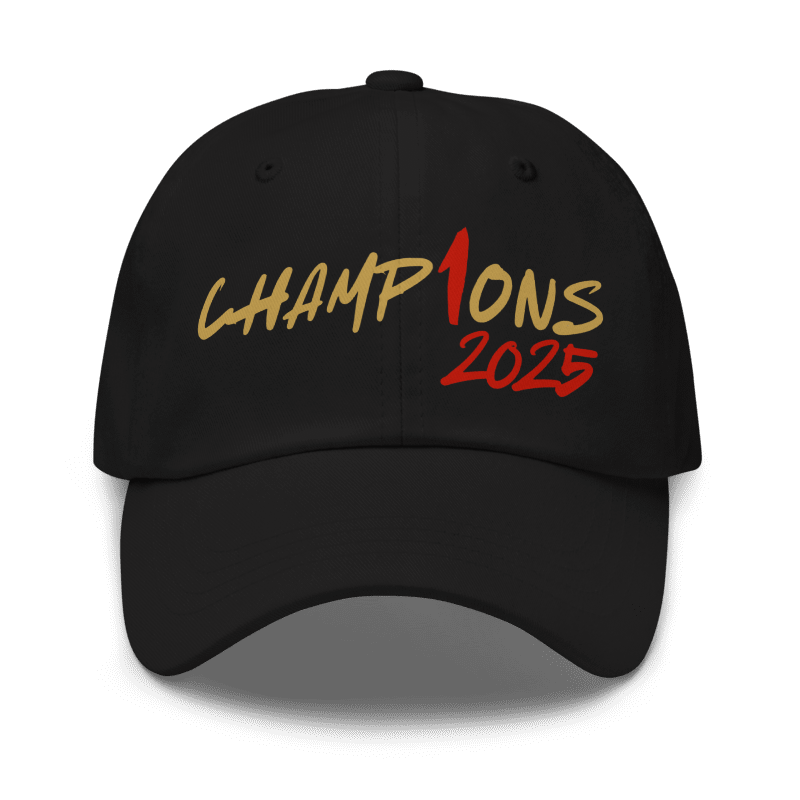 RCB Champions 2025 Fan Cap – IPL Winner Edition | Cricket Merch | Unisex Adjustable HOUSE OF MAGNETIC