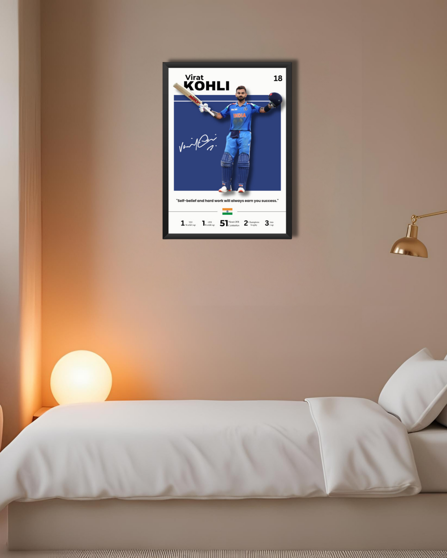 Virat Kohli Poster Houseofmagnetic