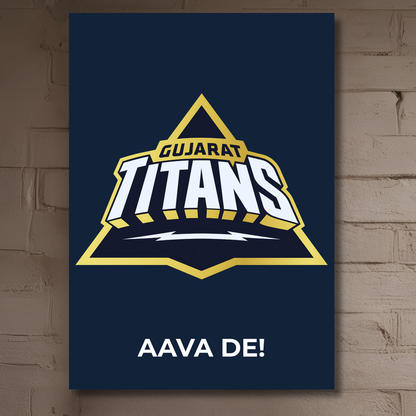 Gujarat Titans Poster Combo – Set of 3 Houseofmagnetic