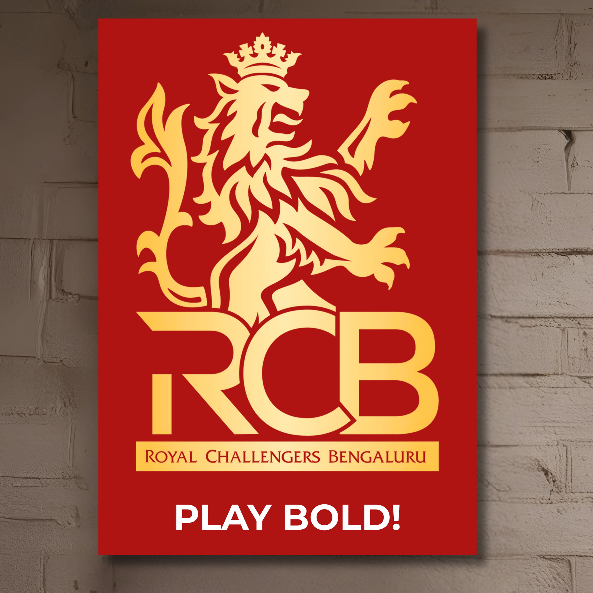 RCB Poster Combo – Set of 3 Houseofmagnetic