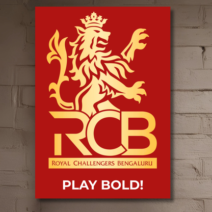 RCB Poster Combo – Set of 3 Houseofmagnetic
