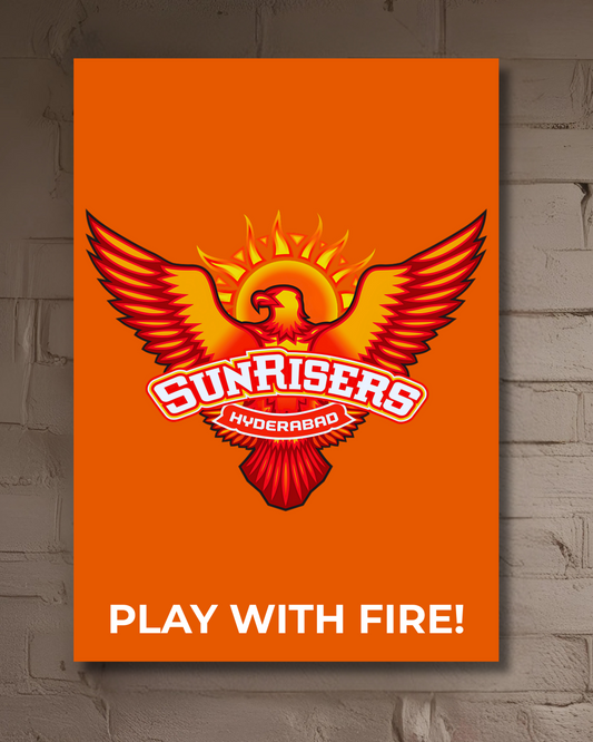 Sunrisers Hyderabad Poster Houseofmagnetic