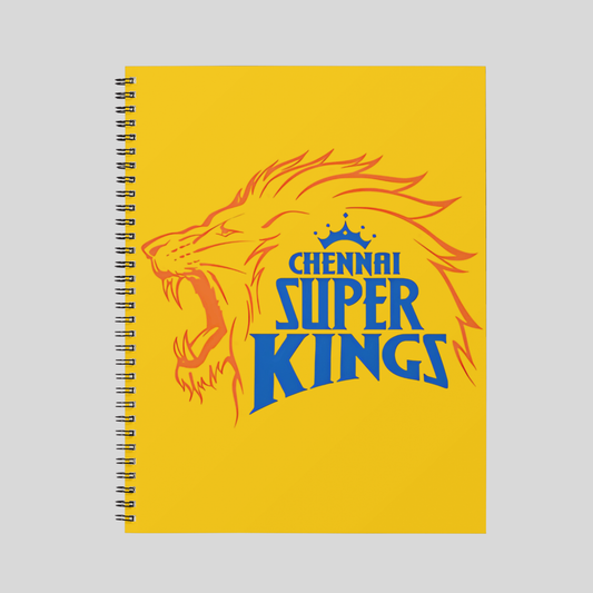 Whistle Podu Notebook – Chennai Super Kings Edition 🦁💛 Houseofmagnetic