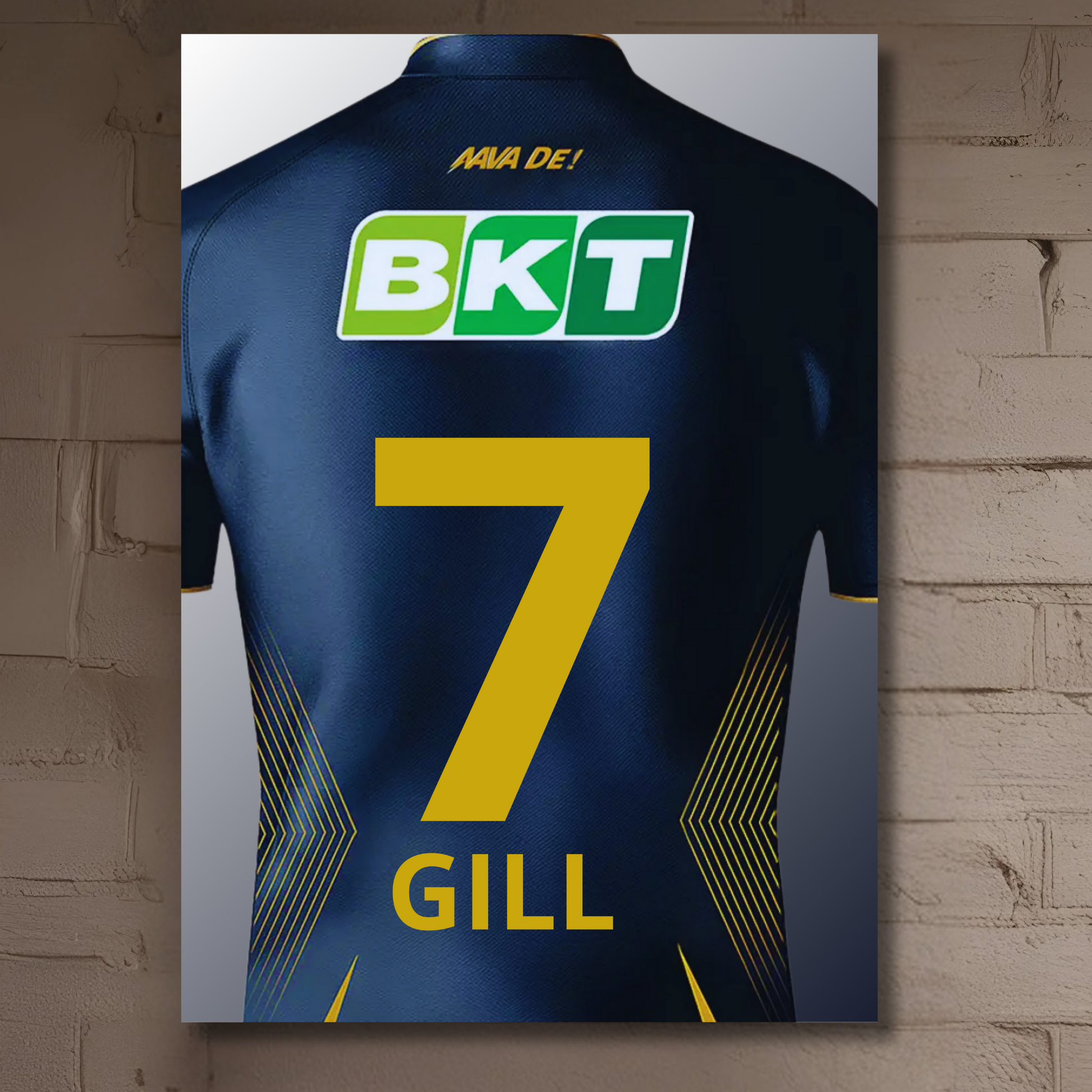 Gujarat Titans Poster Combo – Set of 3 Houseofmagnetic