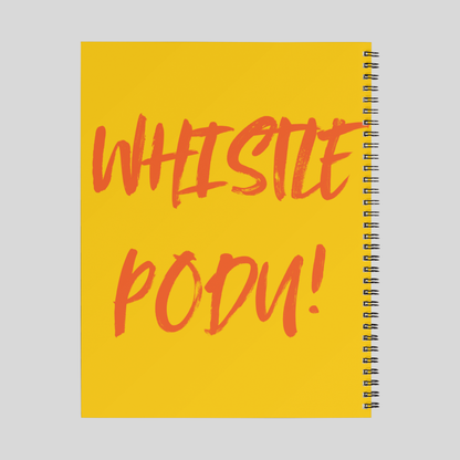 Whistle Podu Notebook – Chennai Super Kings Edition 🦁💛 Houseofmagnetic