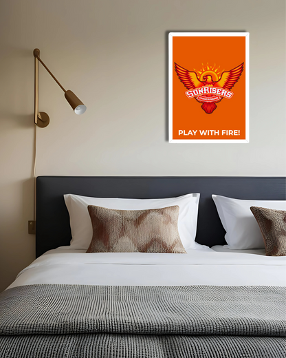 Sunrisers Hyderabad Poster Houseofmagnetic