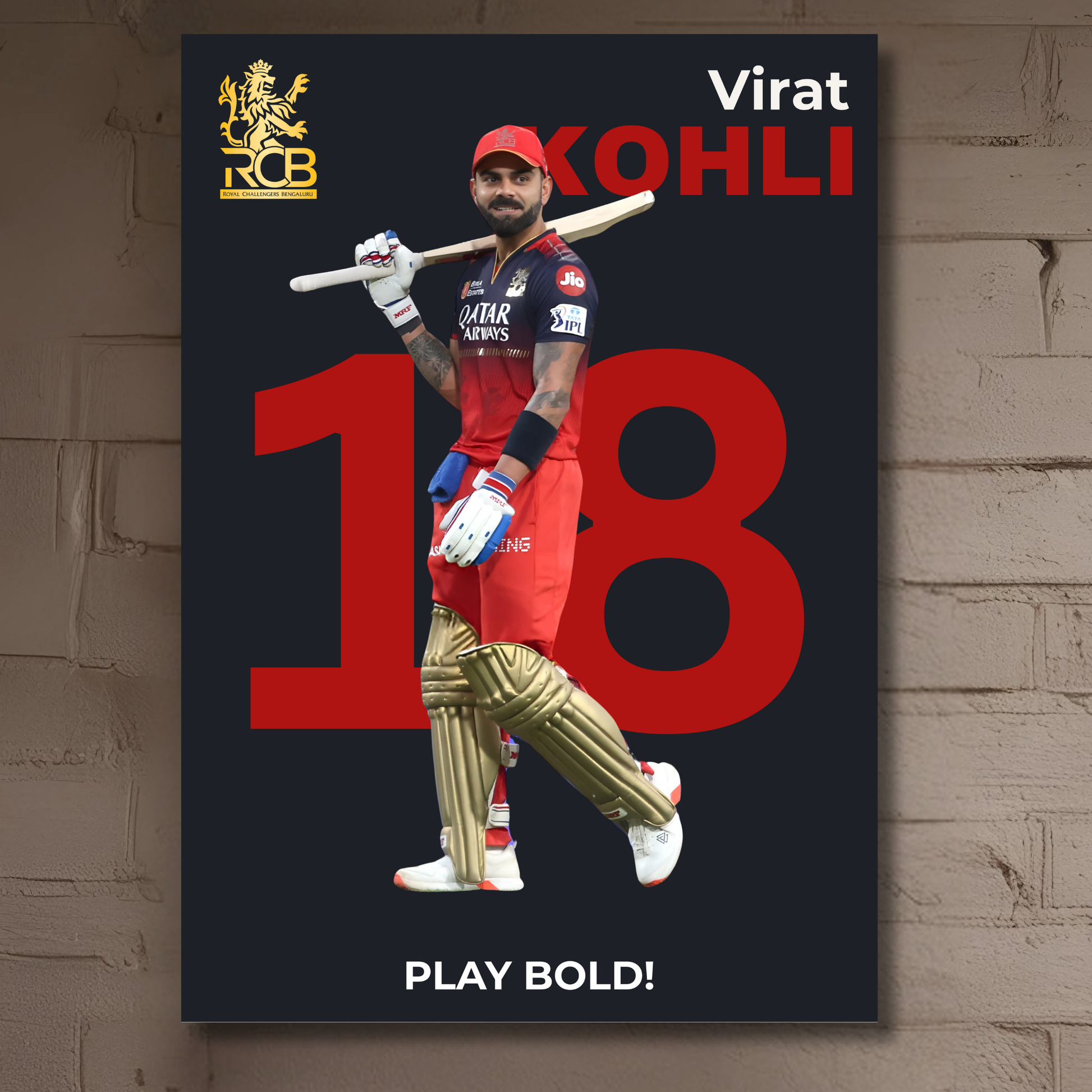 RCB Poster Combo – Set of 3 Houseofmagnetic