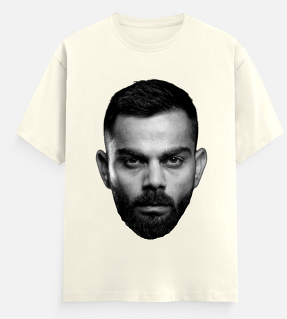 Virat Kohli Fan T-Shirt – Bold Face Graphic Design Cotton Tee HOUSE OF MAGNETIC