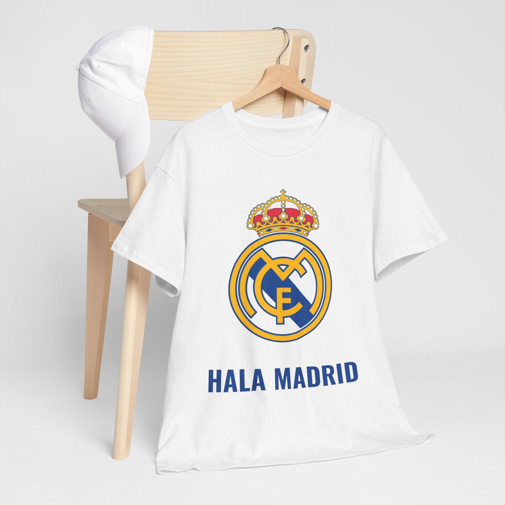 Hala Madrid T-Shirt – Premium Cotton Unisex Fan Tee | DTF Print | House of Magnetic (S–5XL) HOUSE OF MAGNETIC