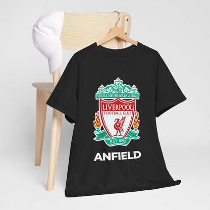 Liverpool Anfield T-Shirt – Premium Cotton DTF Printed Unisex Fan Tee | House of Magnetic (S–5XL) HOUSE OF MAGNETIC