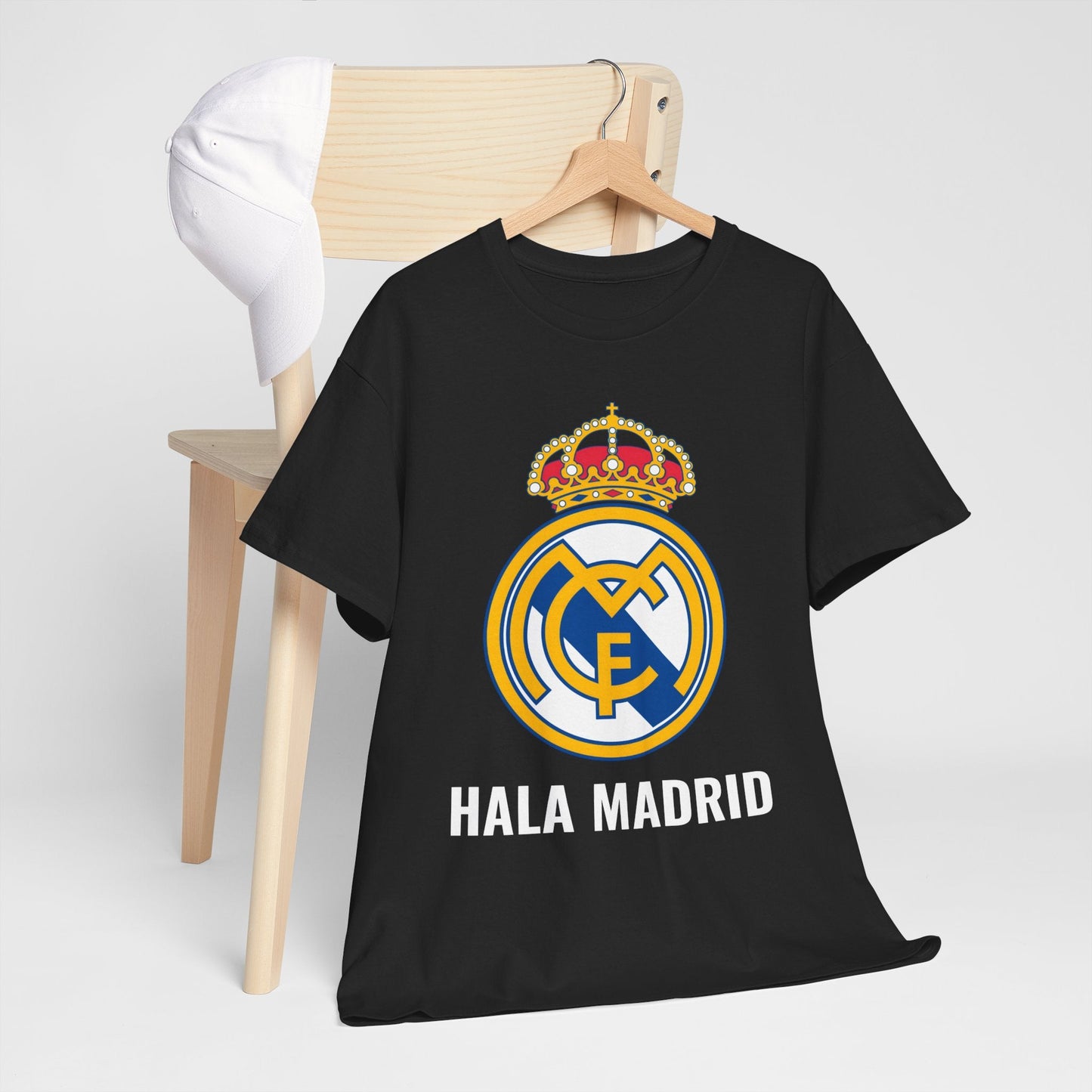 Hala Madrid T-Shirt – Premium Cotton Unisex Fan Tee | DTF Print | House of Magnetic (S–5XL) HOUSE OF MAGNETIC