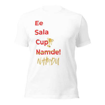 RCB Champions 2025 T-Shirt – Ee Sala Cup NAMDU Fan Tee | 100% Cotton Unisex Crew Houseofmagnetic
