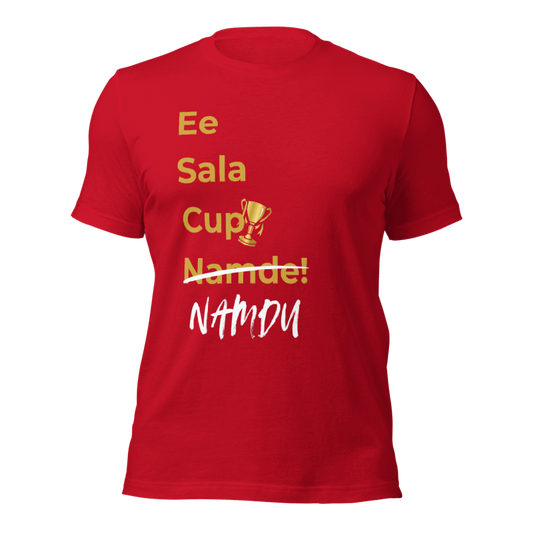 RCB Champions 2025 T-Shirt – Ee Sala Cup NAMDU Fan Tee | 100% Cotton Unisex Crew Houseofmagnetic