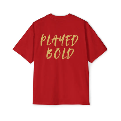 RCB Champions 2025 Oversized T-Shirt – Red, White & Black | Unisex S-XXL | Official IPL Fanwear Houseofmagnetic
